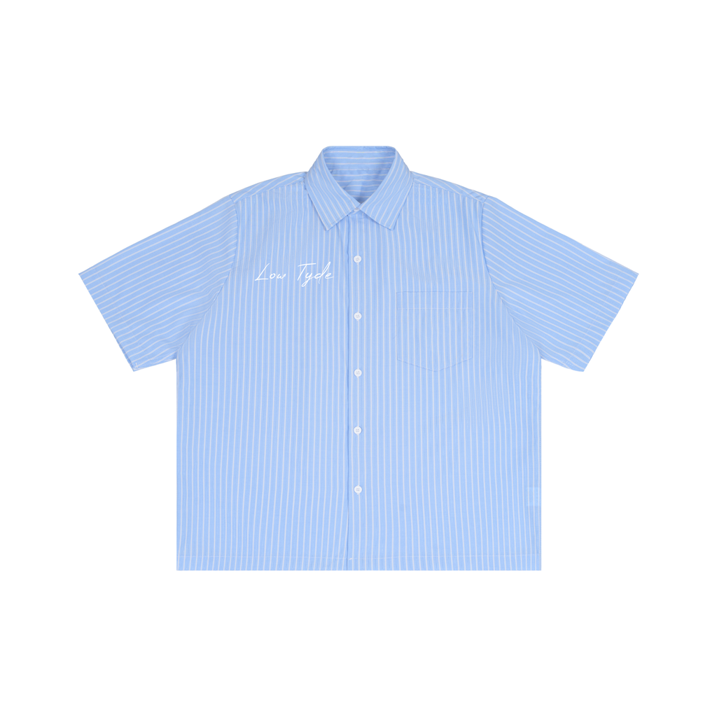 Low Tyde - striped Boxy button-up